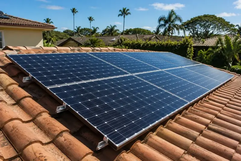 Installation de panneaux solaires à Saint-Michel-le-Cloucq